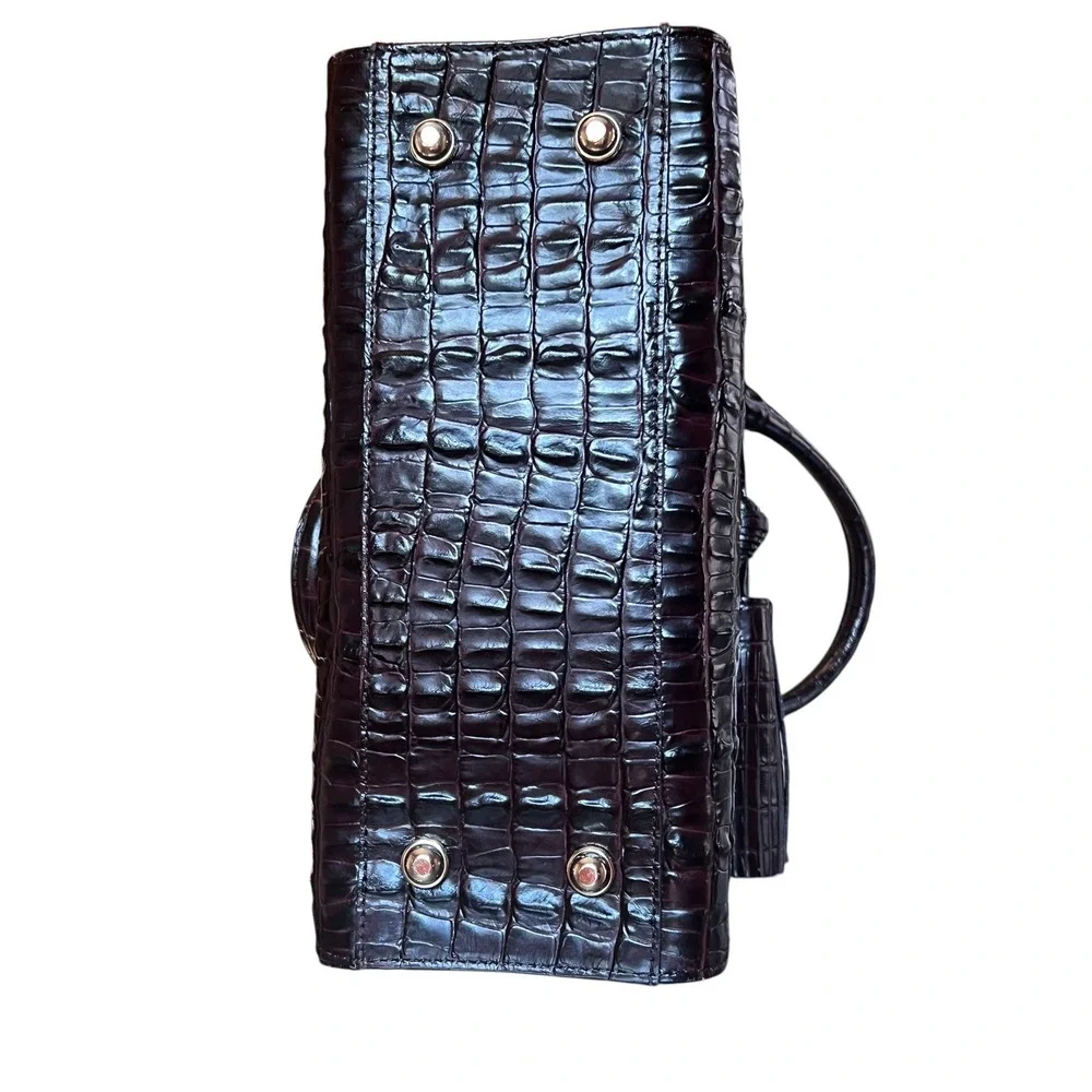 Brahmin structured satchel